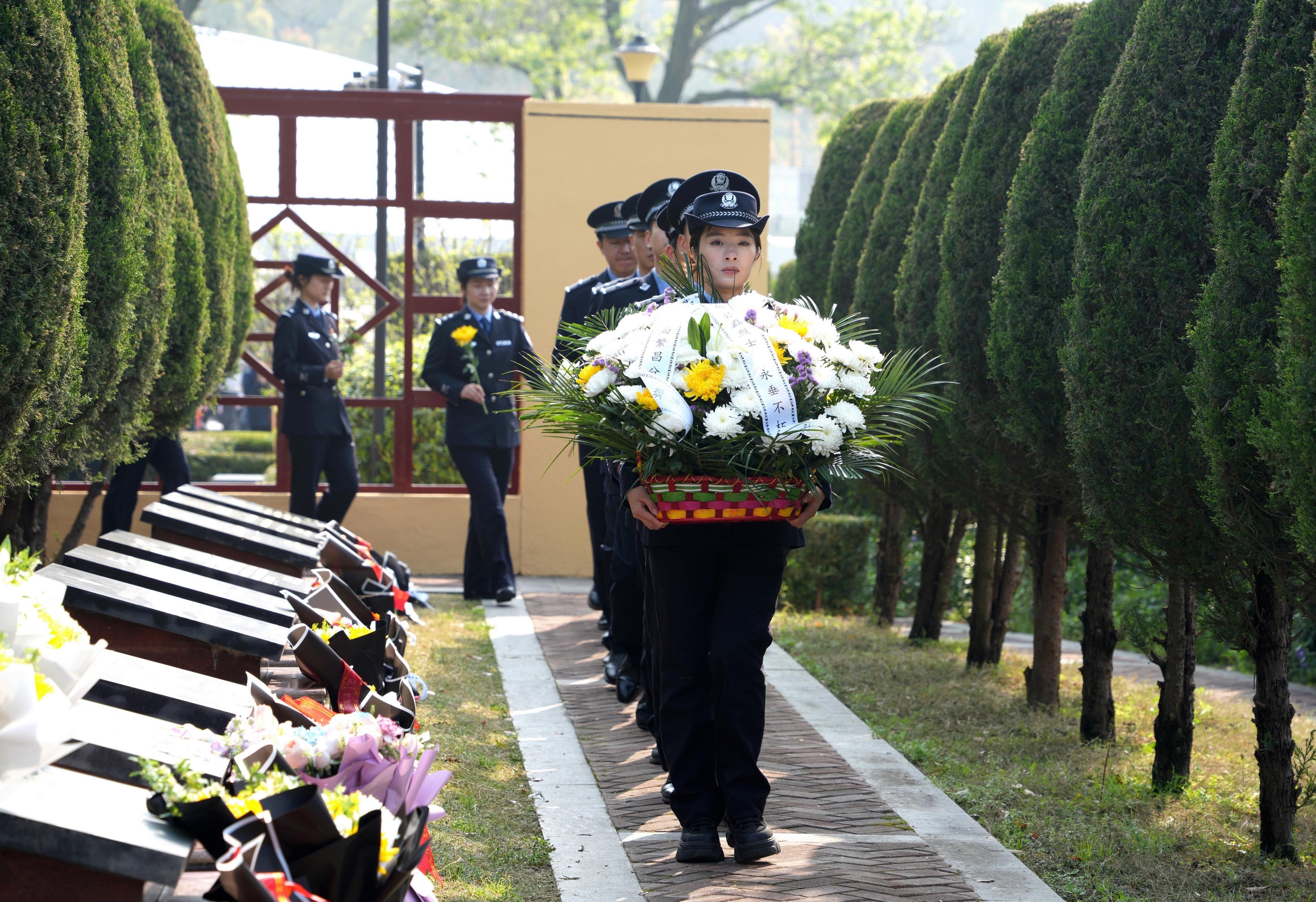 祭奠英烈 铭记初心